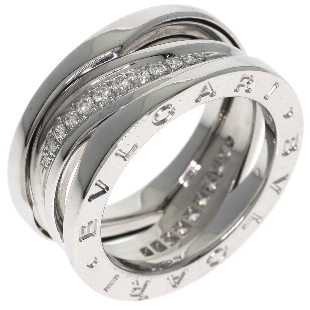 Bulgari B-zero1 Legend Diamond Ring #51, 18K White Gold, Women's BVLGARI - Picture 2 of 11